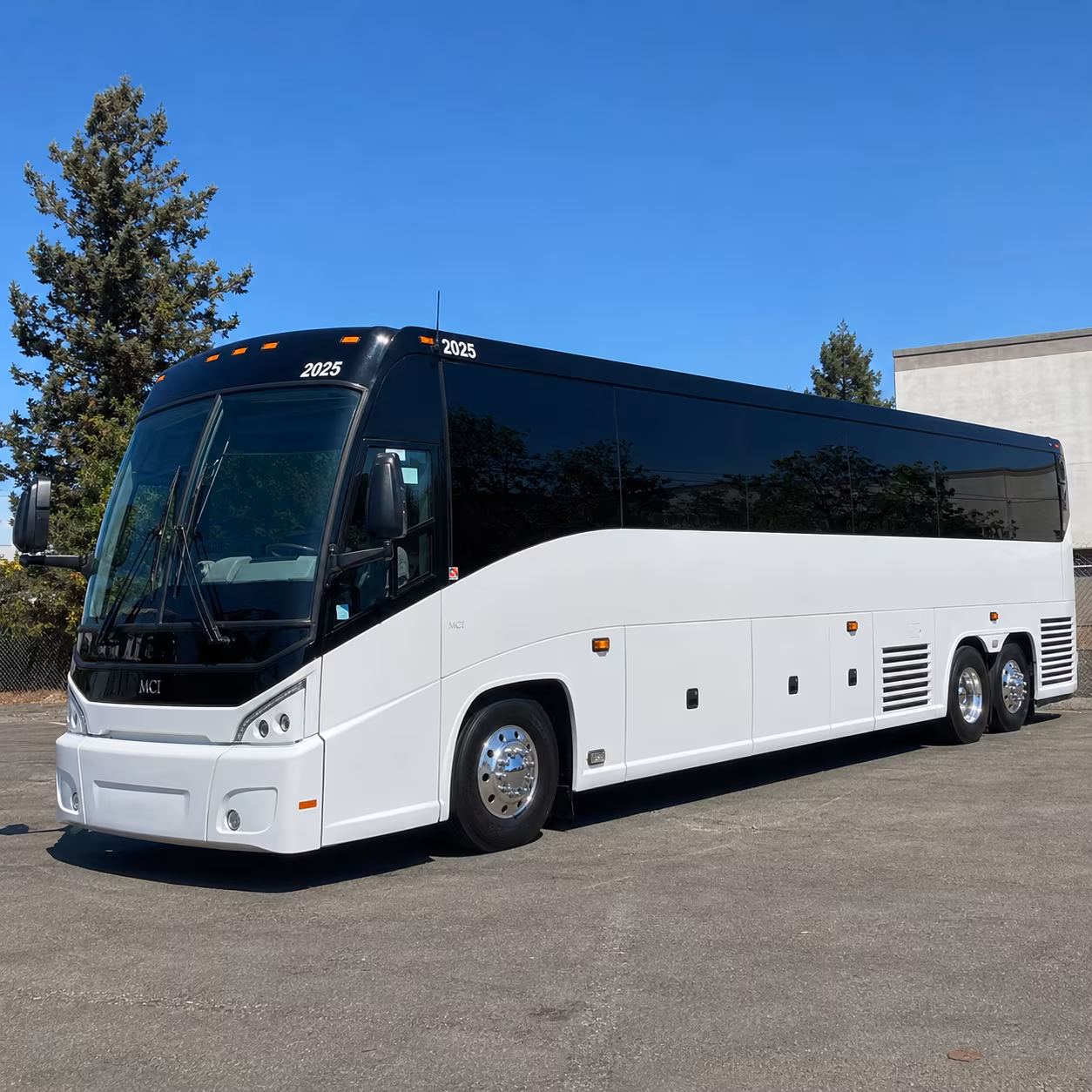 charter bus shuttle service for upstate manufacturing and plant groups