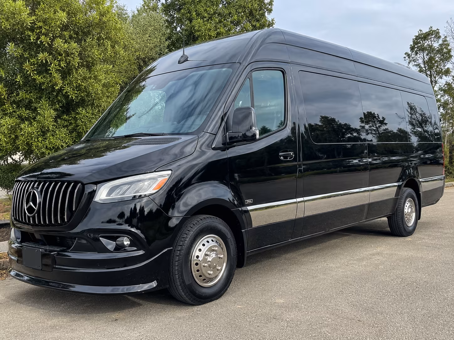 clemson sprinter van with driver
