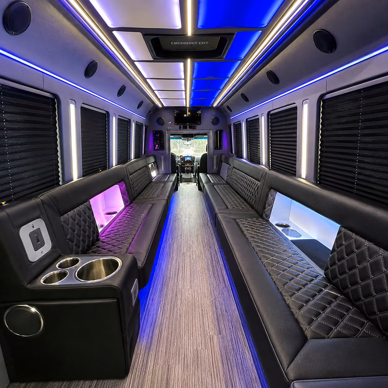holiday party bus rental